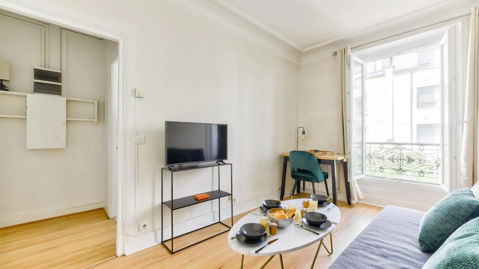 Quiet & Refurbished 1Br Parisian Retreat-Paris 16 Lejlighed