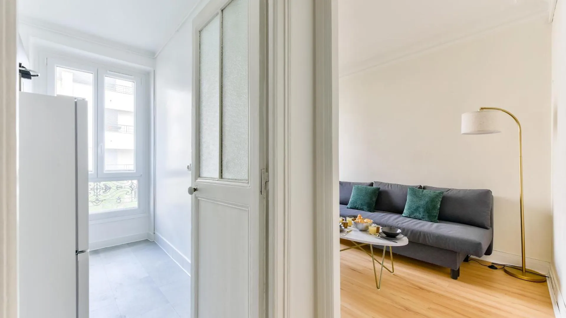 Apartment Ferienwohnung Quiet & Refurbished 1Br Parisian Retreat-Paris 16